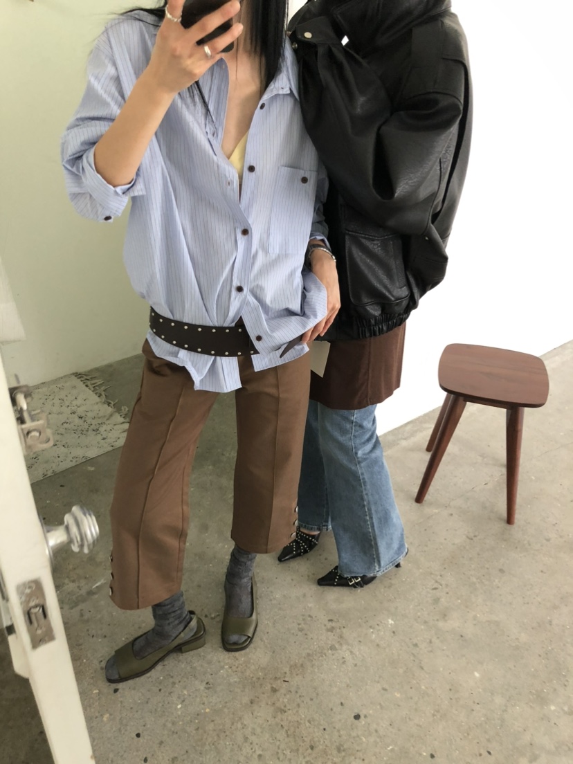 MOVENNE韓國直郵女裝新款人氣真品推薦休閑熱賣襯衫蕾絲衫MOVENNE襯衫/蕾絲衫