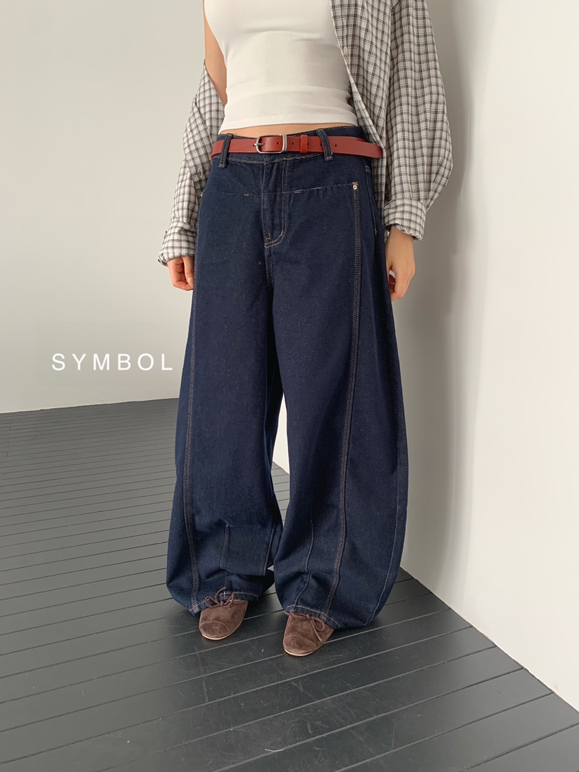 SYMBOL東大門直郵女裝新品真品時尚熱賣休閑牛仔褲不含腰帶SYMBOL牛仔褲