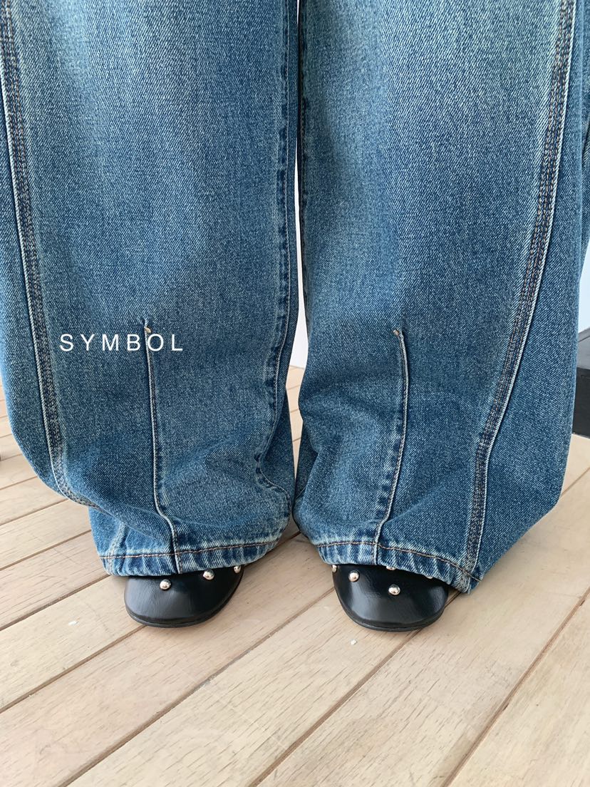 SYMBOL東大門直郵女裝新品真品時尚熱賣休閑牛仔褲不含腰帶SYMBOL牛仔褲