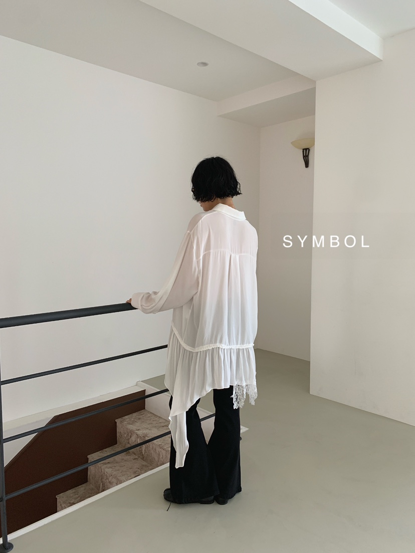 SYMBOL東大門代購女士新款人氣真品推薦休閑26夏季襯衫蕾絲衫SYMBOL襯衫/蕾絲衫