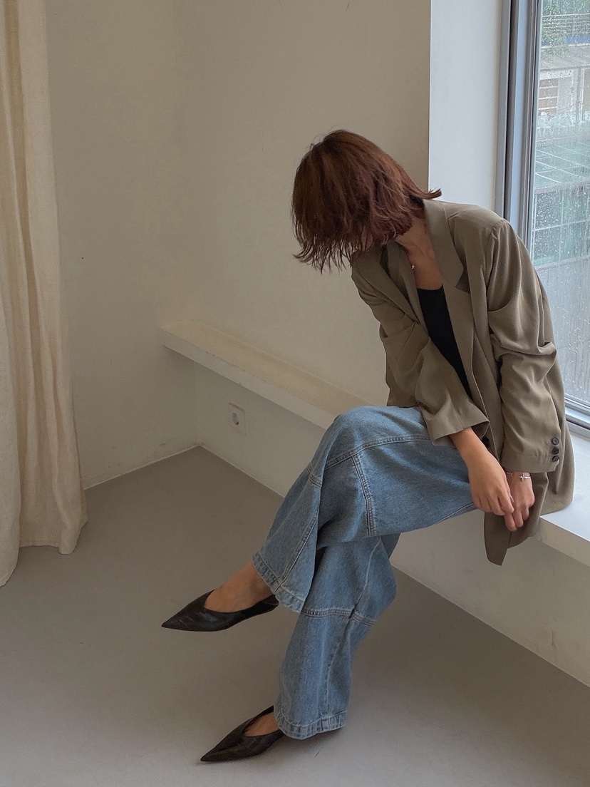 PARIS MATCH東大門代購女裝新品推薦人氣時尚26夏季牛仔褲PARIS MATCH牛仔褲