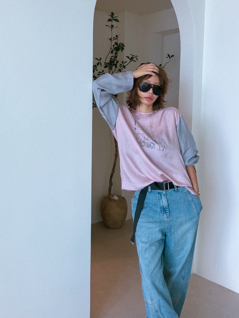 PARIS MATCH東大門代購女裝新品推薦人氣時尚26夏季牛仔褲PARIS MATCH牛仔褲