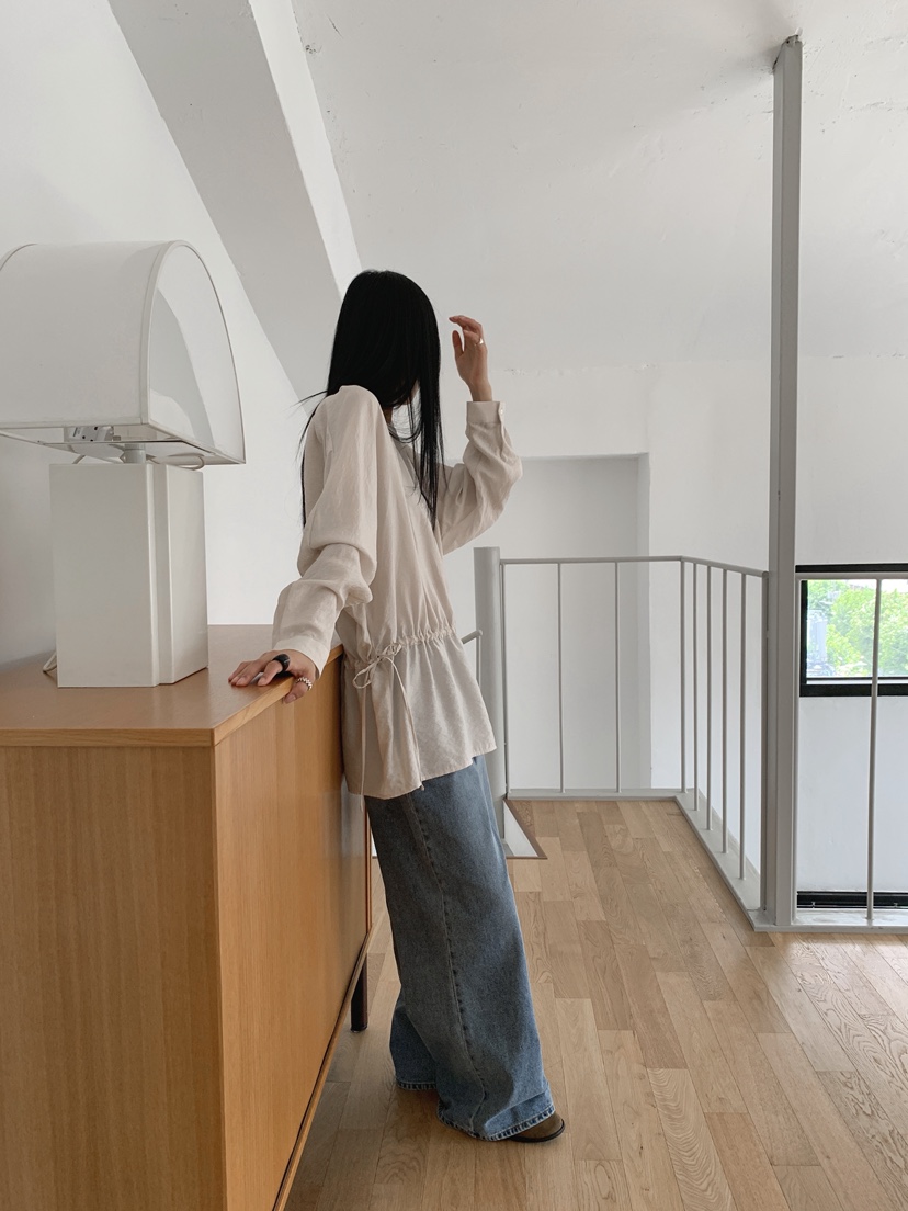 VERNIMENT韓國直郵女士新品人氣推薦真品休閑時尚襯衫蕾絲衫VERNIMENT襯衫/蕾絲衫