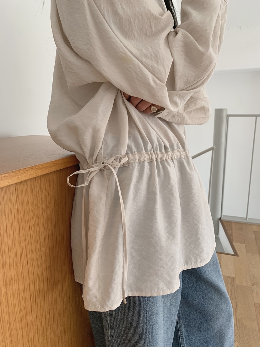 VERNIMENT韓國直郵女士新品人氣推薦真品休閑時尚襯衫蕾絲衫VERNIMENT襯衫/蕾絲衫