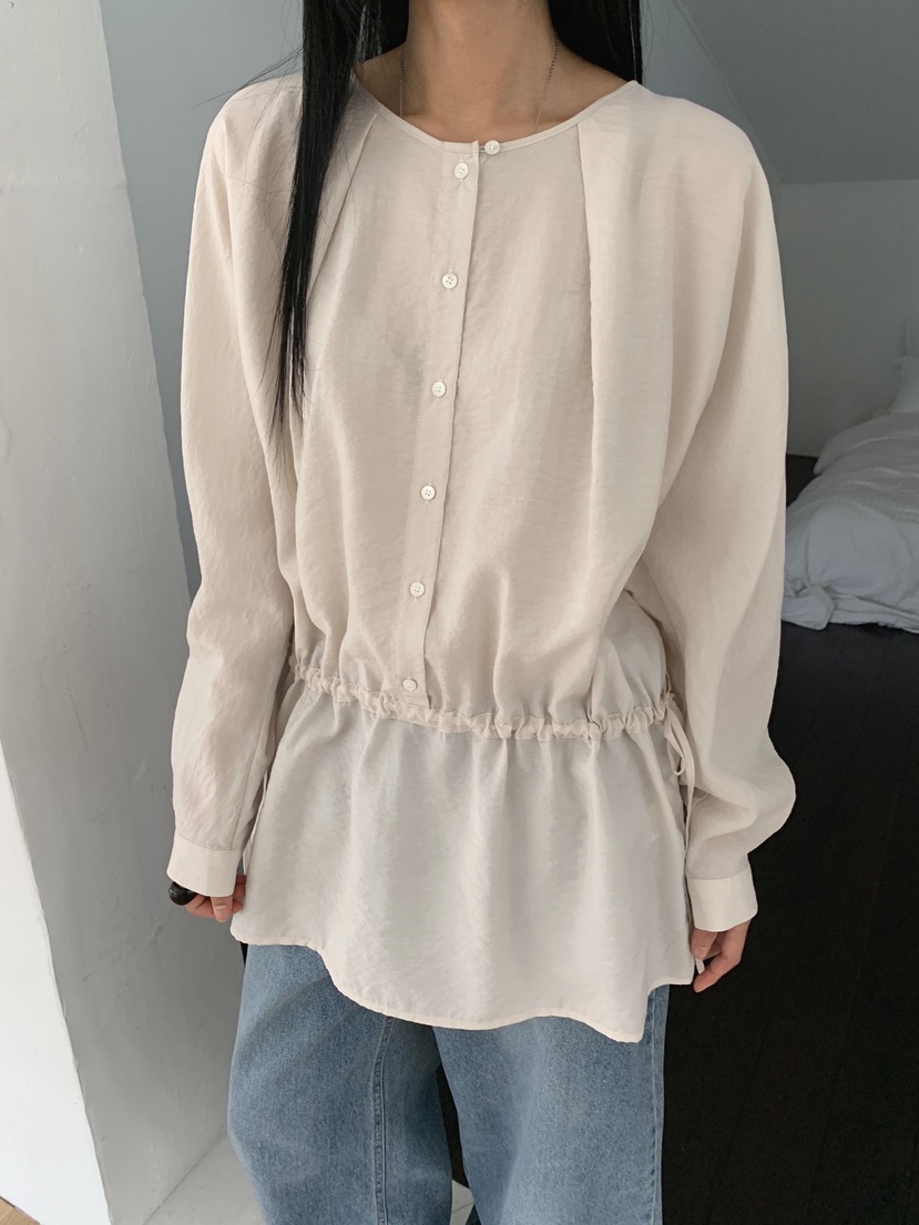 VERNIMENT韓國直郵女士新品人氣推薦真品休閑時尚襯衫蕾絲衫VERNIMENT襯衫/蕾絲衫