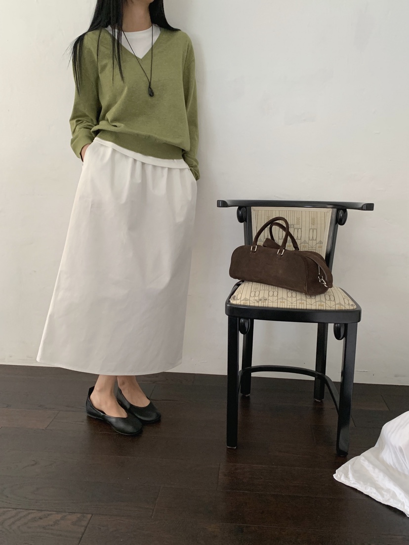 VERNIMENT韓國直郵女裝新款推薦時尚人氣熱賣26夏季休閑長裙VERNIMENT長裙