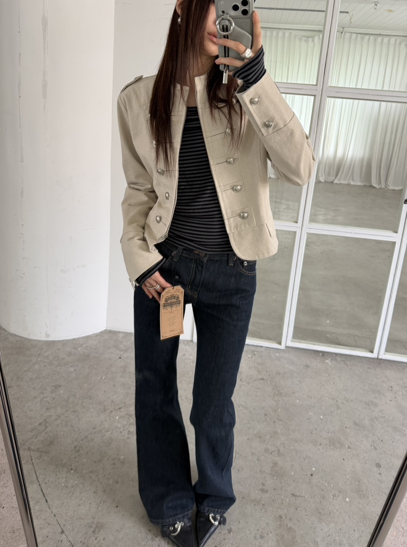 NOVUS韓國直郵女裝新品26夏季熱賣休閑人氣時尚推薦真品夾克NOVUS夾克