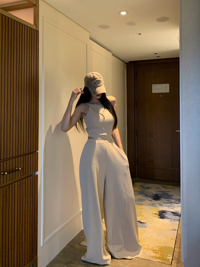 BADCALM韓國代購女士新款人氣推薦26夏季時尚真品熱賣背帶褲BADCALM背帶褲圖色4