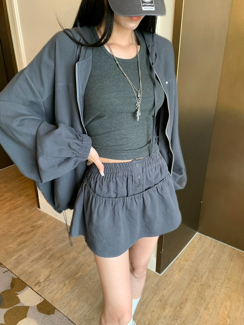 BADCALM韓國代購女士新品推薦時尚休閑人氣真品熱賣26夏季裙褲BADCALM裙褲