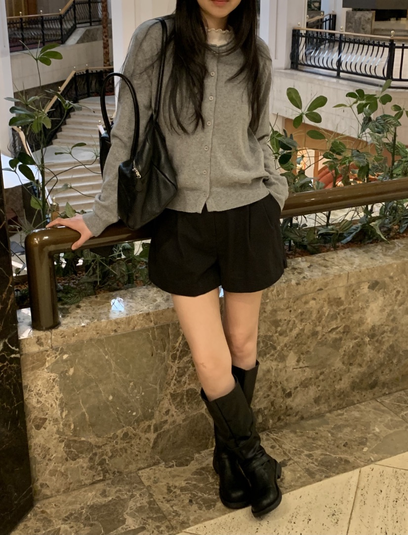 NOUVEAU韓國代購女裝新款26夏季真品時尚人氣針織衫羊毛開衫NOUVEAU針織衫