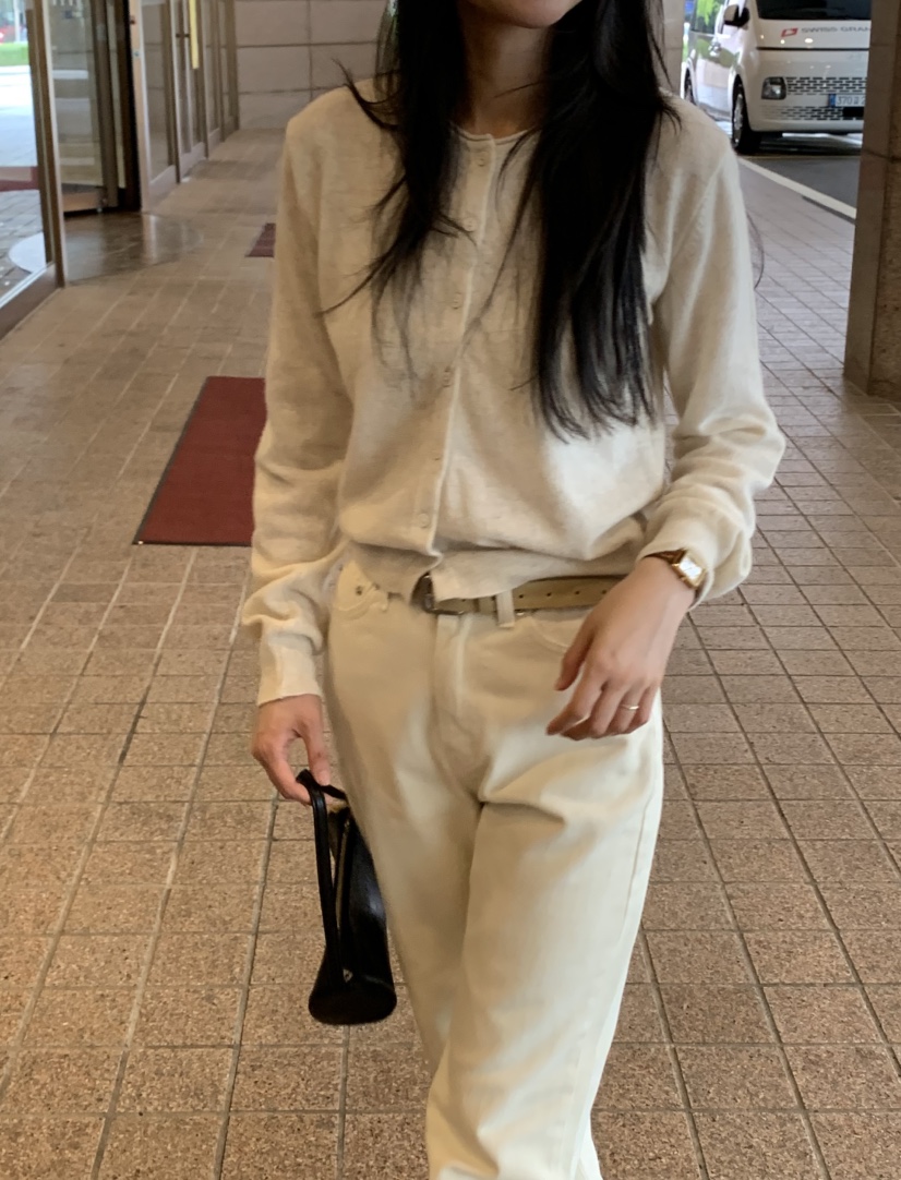 NOUVEAU韓國代購女裝新款26夏季真品時尚人氣針織衫羊毛開衫NOUVEAU針織衫