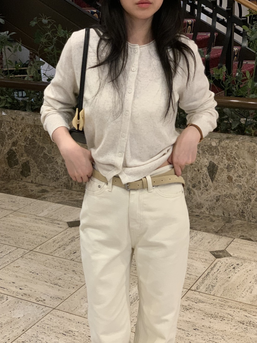NOUVEAU韓國代購女裝新款26夏季真品時尚人氣針織衫羊毛開衫NOUVEAU針織衫