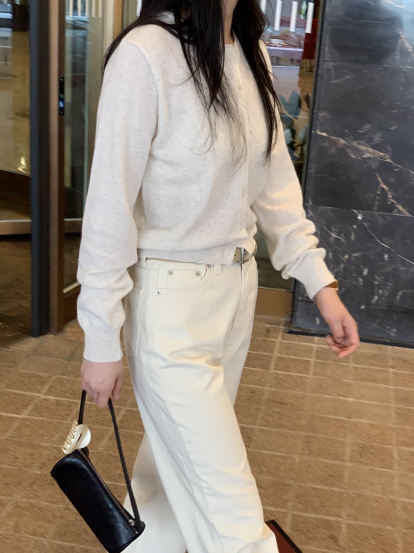NOUVEAU韓國代購女裝新款26夏季真品時尚人氣針織衫羊毛開衫NOUVEAU針織衫