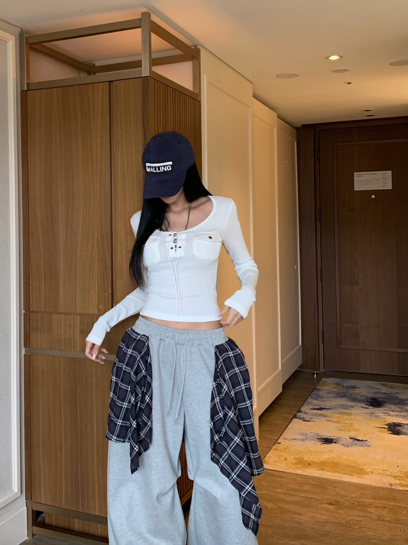 BADCALM東大門代購女裝新款真品時尚26夏季人氣推薦長袖T恤BADCALM長袖T恤