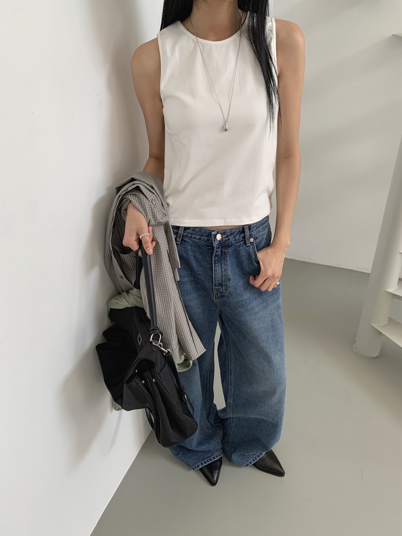 VERNIMENT東大門直郵女士新品推薦休閑時尚人氣吊帶背心無袖VERNIMENT吊帶/背心