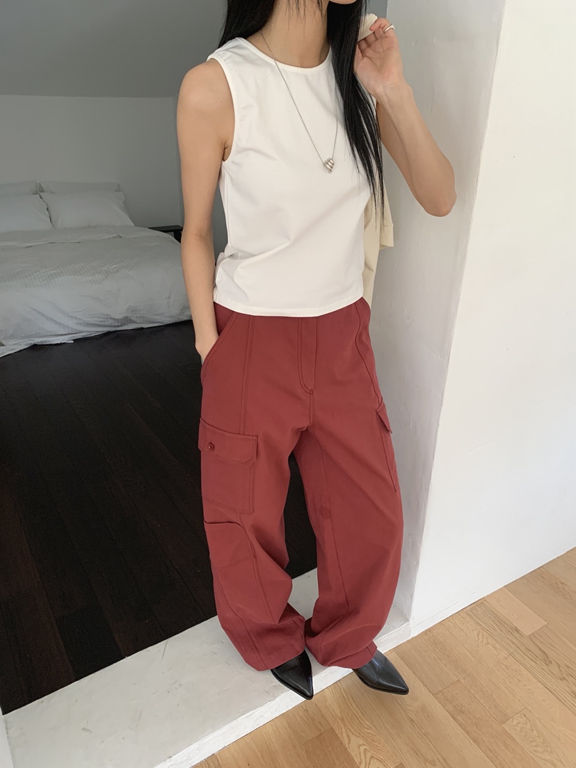 VERNIMENT東大門直郵女士新品推薦休閑時尚人氣吊帶背心無袖VERNIMENT吊帶/背心