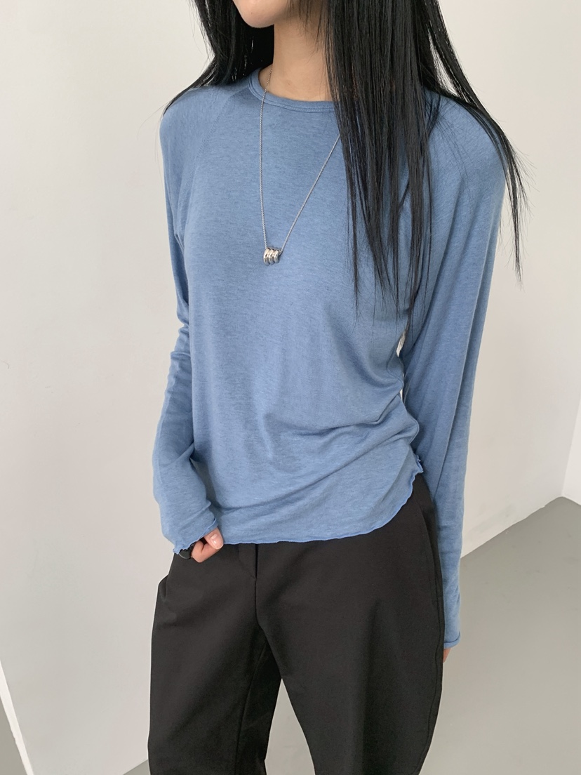 VERNIMENT東大門代購女士新品26夏季熱賣時尚真品長袖T恤VERNIMENT長袖T恤圖色1