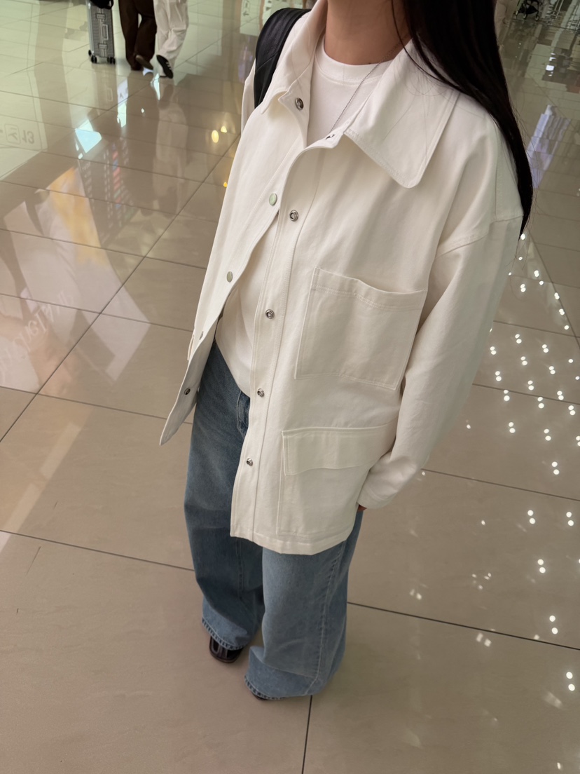 VERNIMENT東大門代購女裝新品真品時尚推薦26夏季夾克棉布VERNIMENT夾克