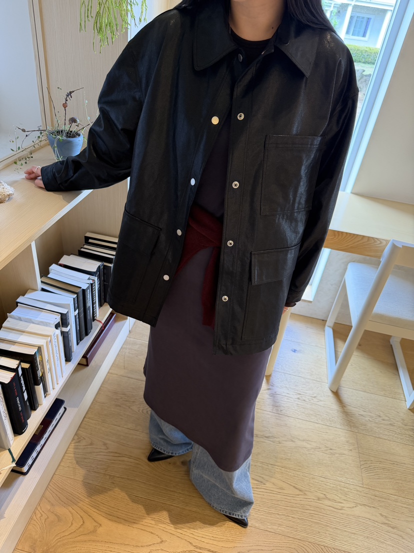 VERNIMENT東大門代購女裝新品真品時尚推薦26夏季夾克棉布VERNIMENT夾克