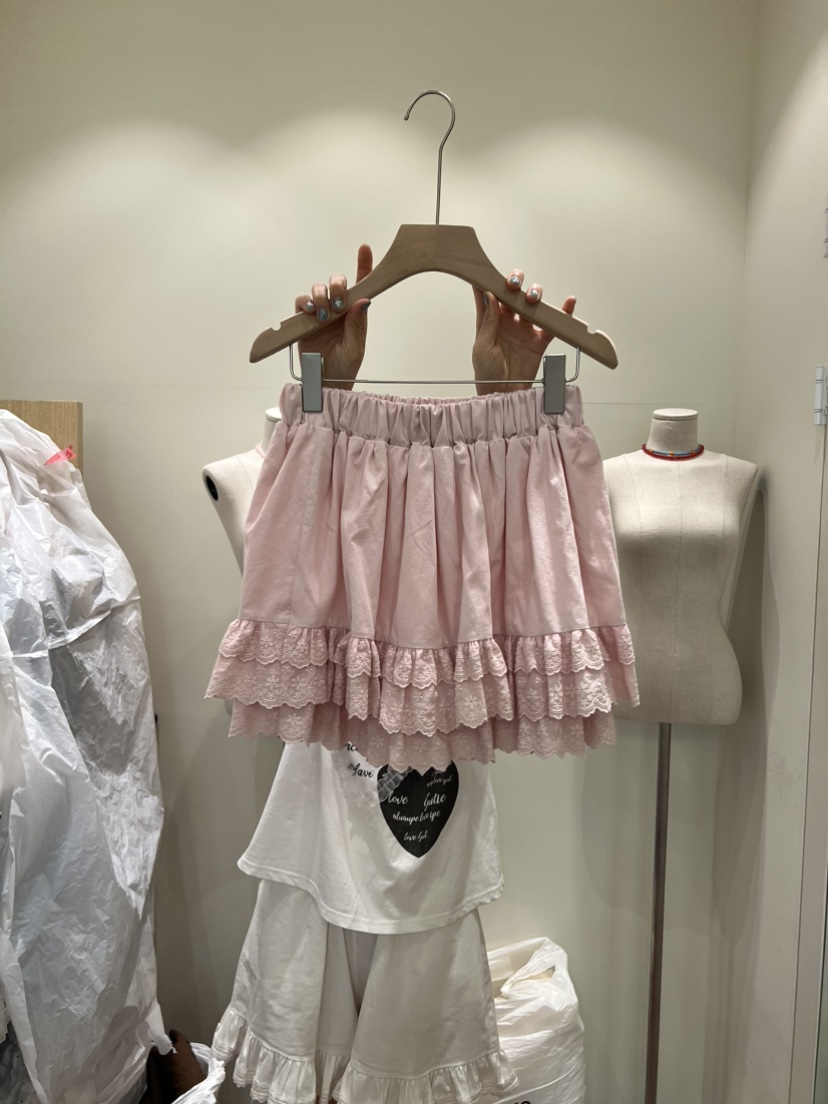 BE&amp;BE東大門實拍女士新款時尚休閑26夏季短裙短款蕾絲BE&be短裙圖色1
