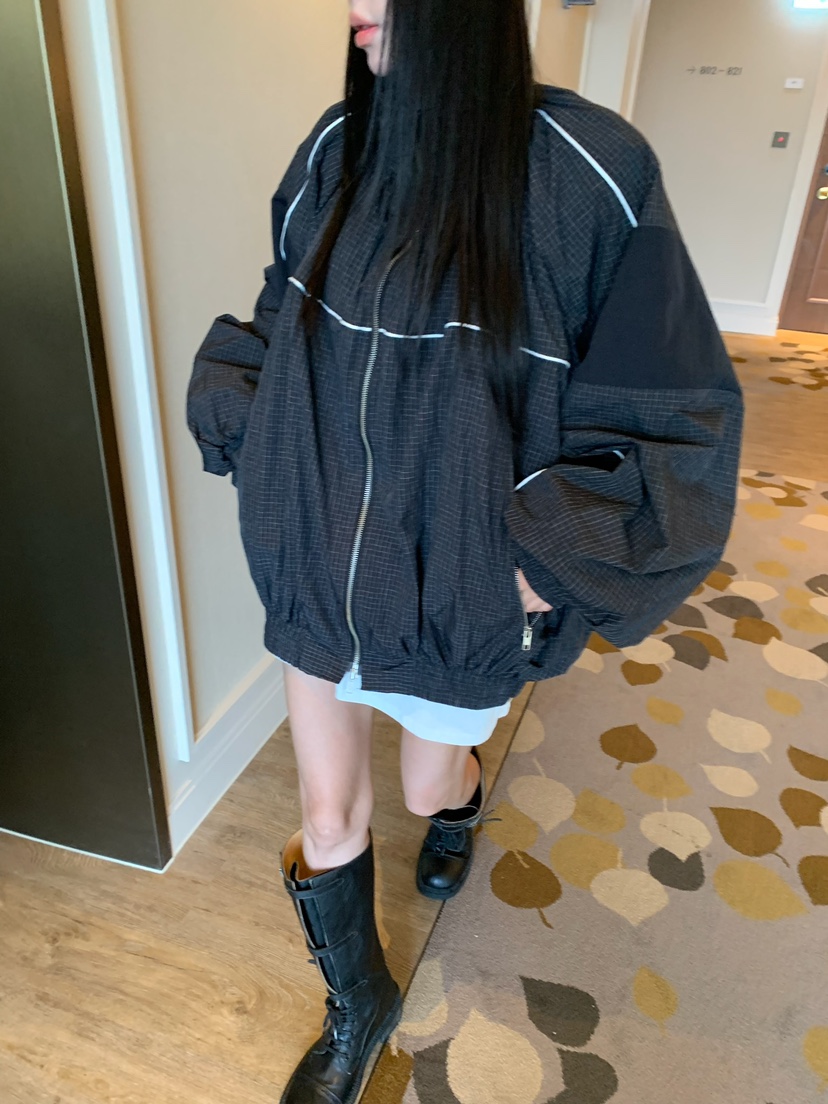 BADCALM東大門代購女士新款26夏季真品熱賣人氣休閑時尚夾克BADCALM夾克圖色3
