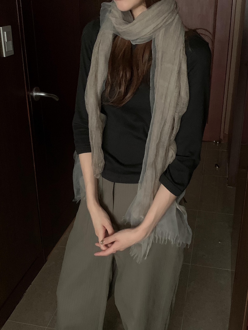 KERRY東大門直郵女裝新款26夏季時尚真品推薦圍巾披肩圍巾KERRY圍巾/披肩圖色2