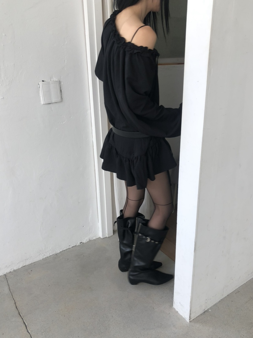 MOVENNE東大門直郵女士新款推薦人氣26夏季襯衫蕾絲衫褶皺MOVENNE襯衫/蕾絲衫