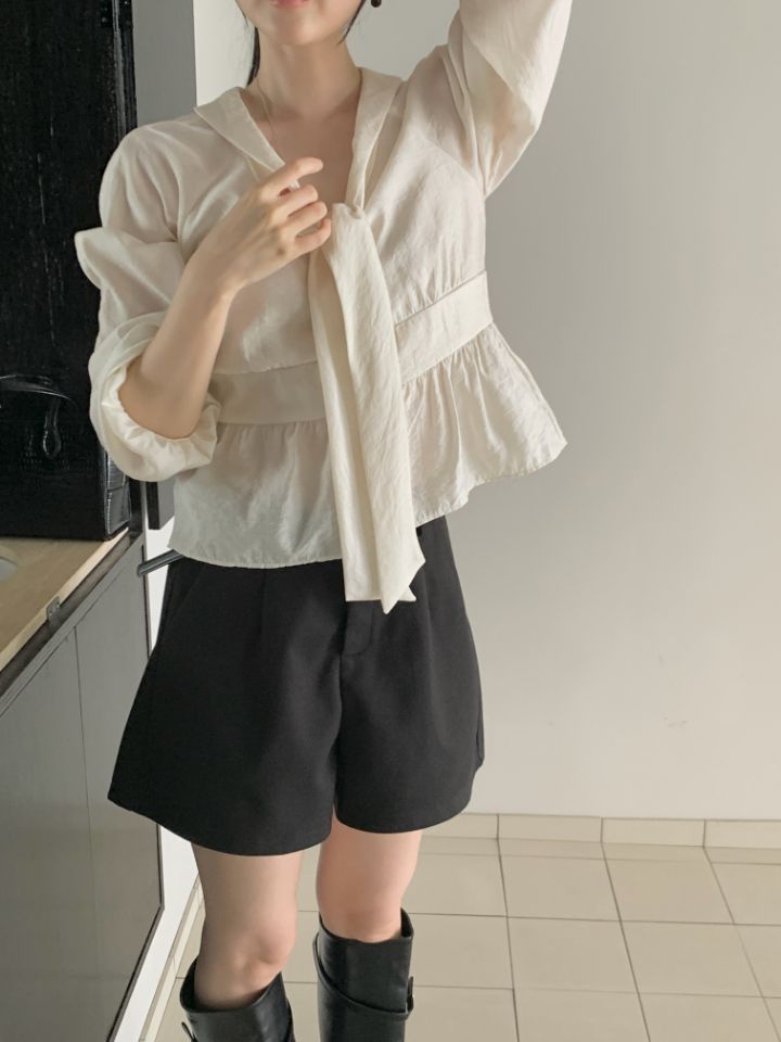 CRONG韓國直郵女士新款熱賣26夏季休閑真品人氣襯衫蕾絲衫CRONG襯衫/蕾絲衫