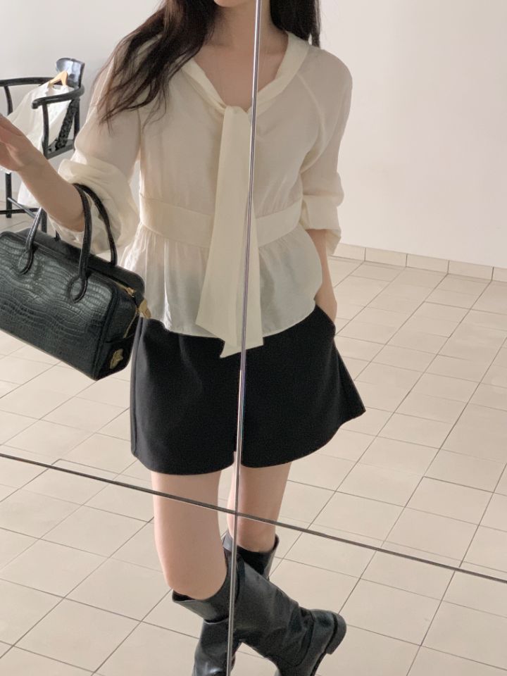 CRONG韓國直郵女士新款熱賣26夏季休閑真品人氣襯衫蕾絲衫CRONG襯衫/蕾絲衫