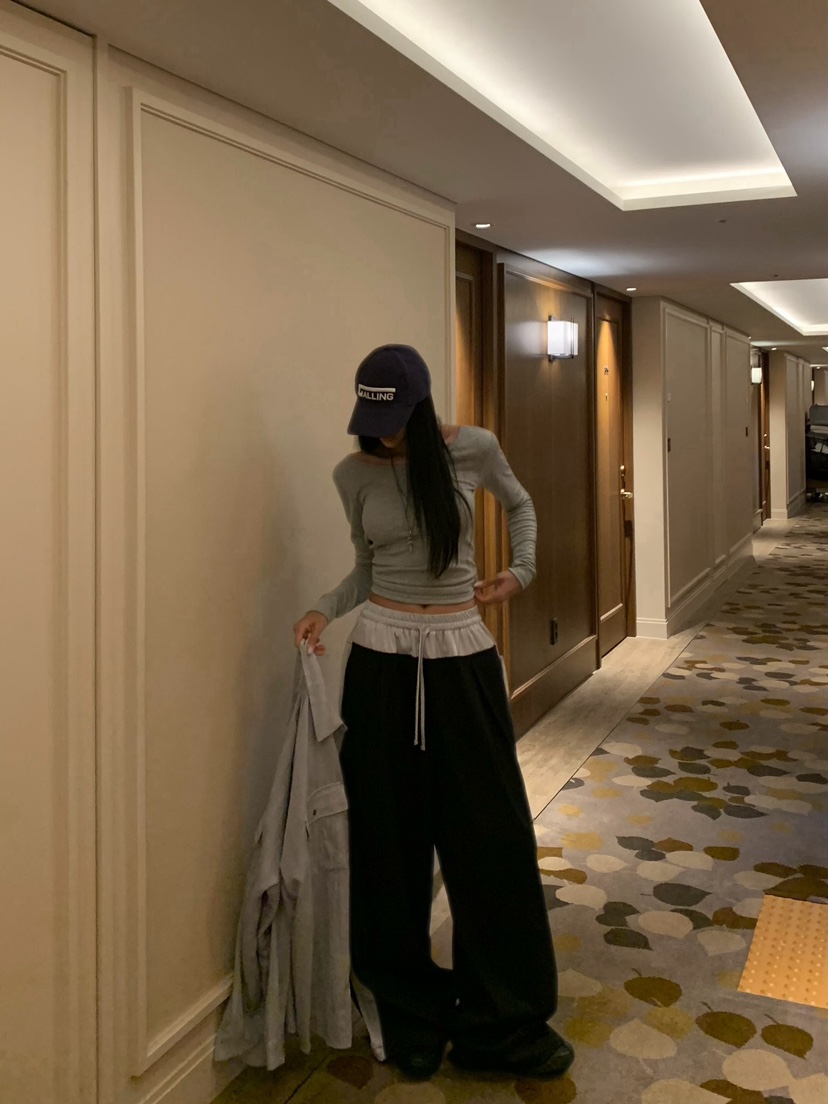 BADCALM東大門實拍女士新款熱賣推薦26夏季休閑真品長袖T恤BADCALM長袖T恤
