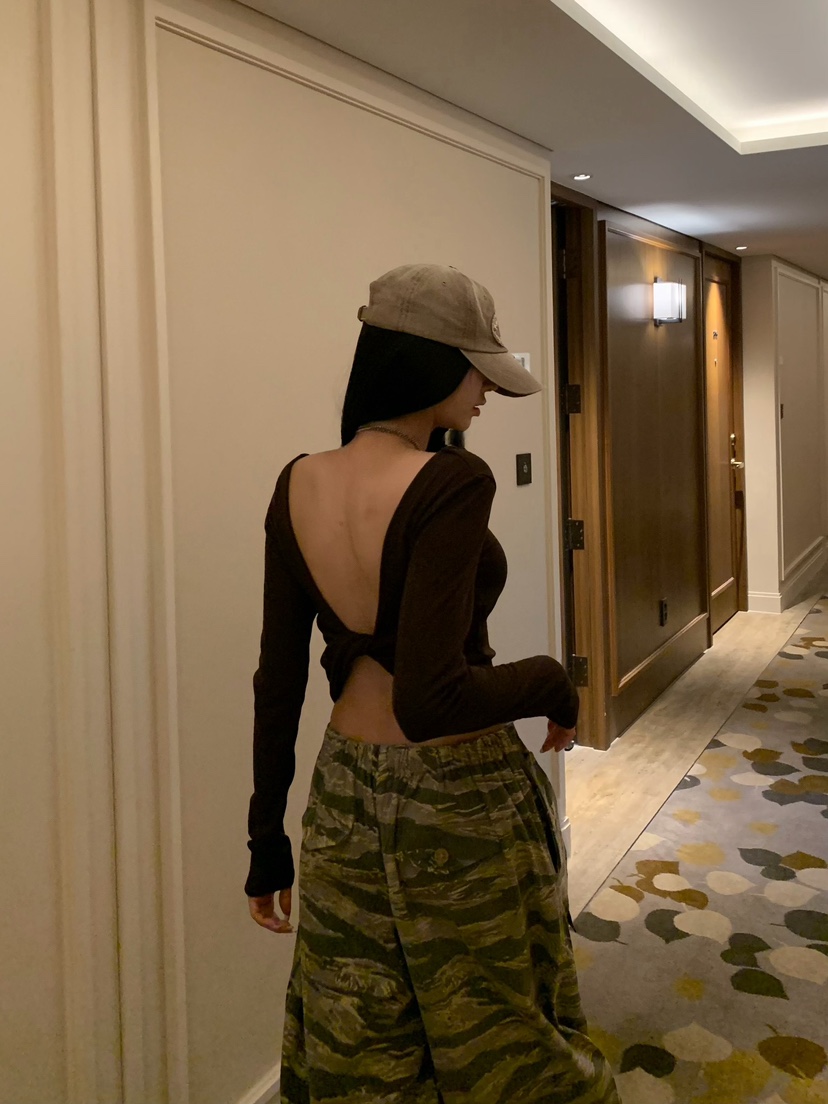 BADCALM東大門實拍女士新款熱賣推薦26夏季休閑真品長袖T恤BADCALM長袖T恤
