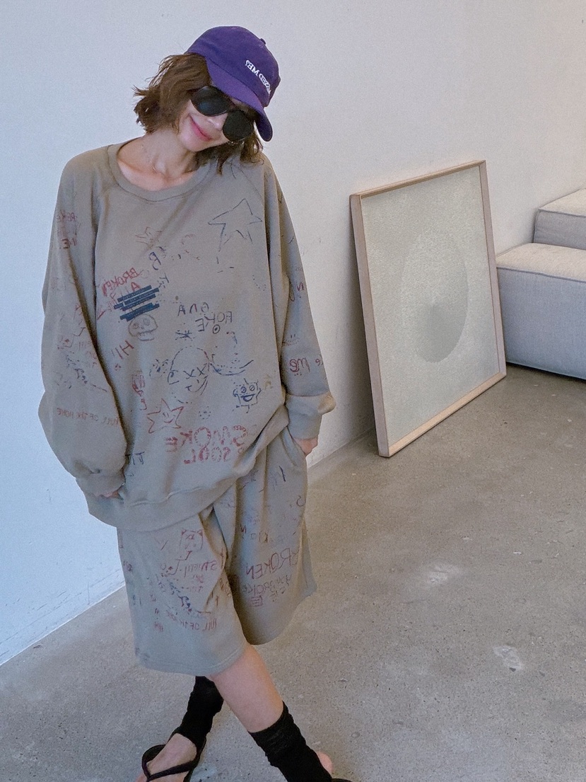 PARIS MATCH東大門實拍女裝新品26夏季熱賣休閑推薦衛衣PARIS MATCH衛衣圖色1