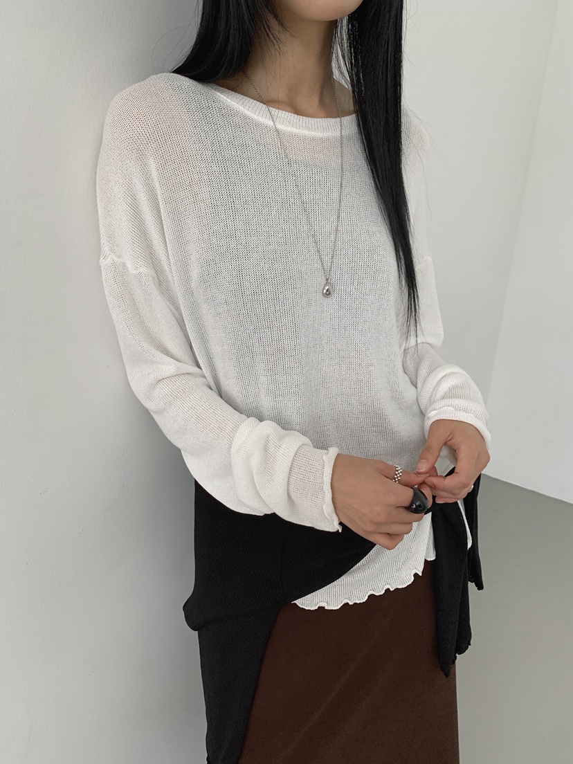 VERNIMENT東大門代購女士新品人氣26夏季時尚休閑推薦針織衫VERNIMENT針織衫