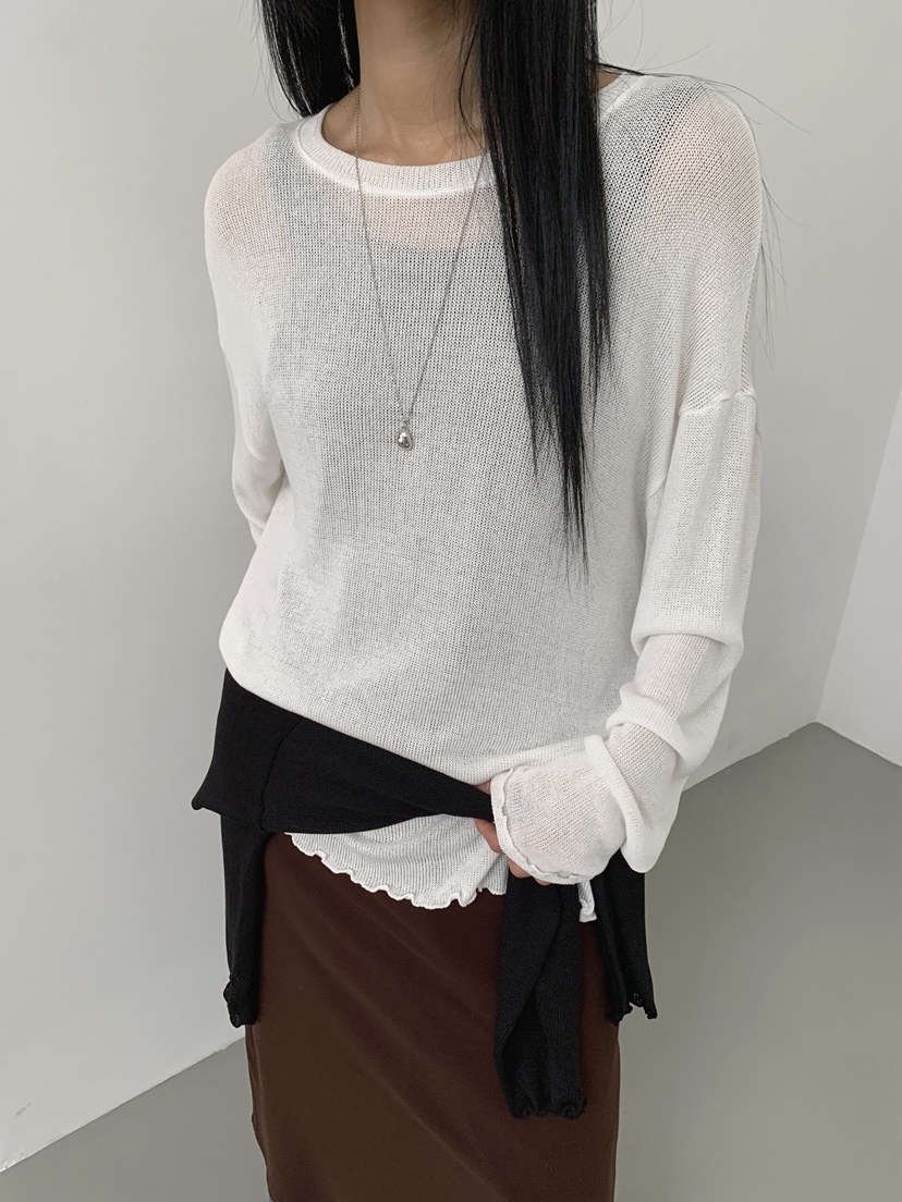 VERNIMENT東大門代購女士新品人氣26夏季時尚休閑推薦針織衫VERNIMENT針織衫圖色1