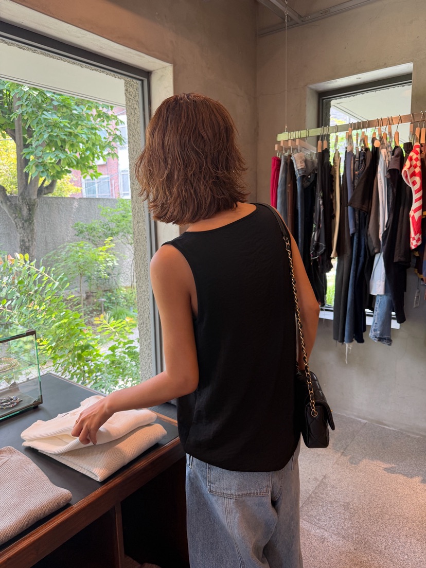 PARIS MATCH東大門代購女士新品熱賣26夏季推薦吊帶背心PARIS MATCH吊帶/背心