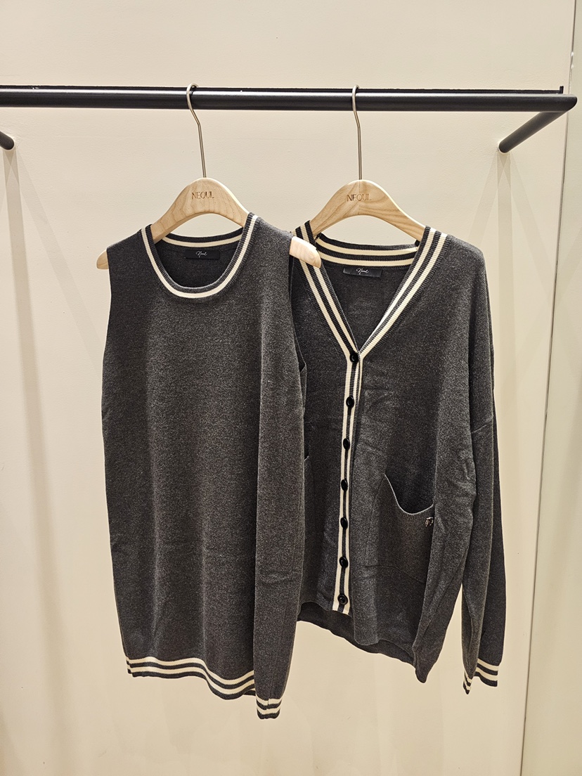 NEOUL東大門直郵女士新品人氣時尚熱賣休閑推薦真品26夏季套裝NEOUL/ahin雙領標簽套裝圖色2