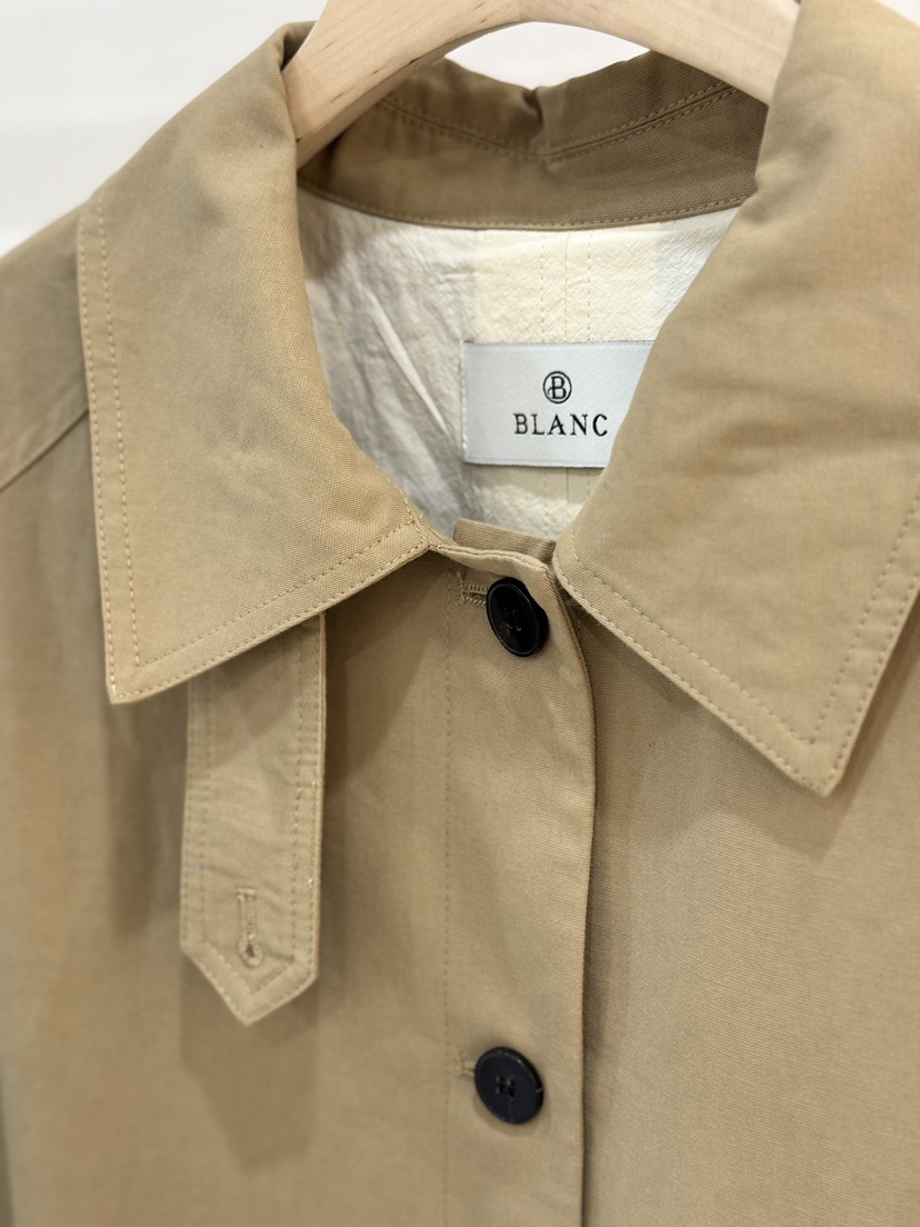 BLANC-A東大門實拍女裝新品人氣26夏季推薦休閑長款風衣BLANC-A長款風衣