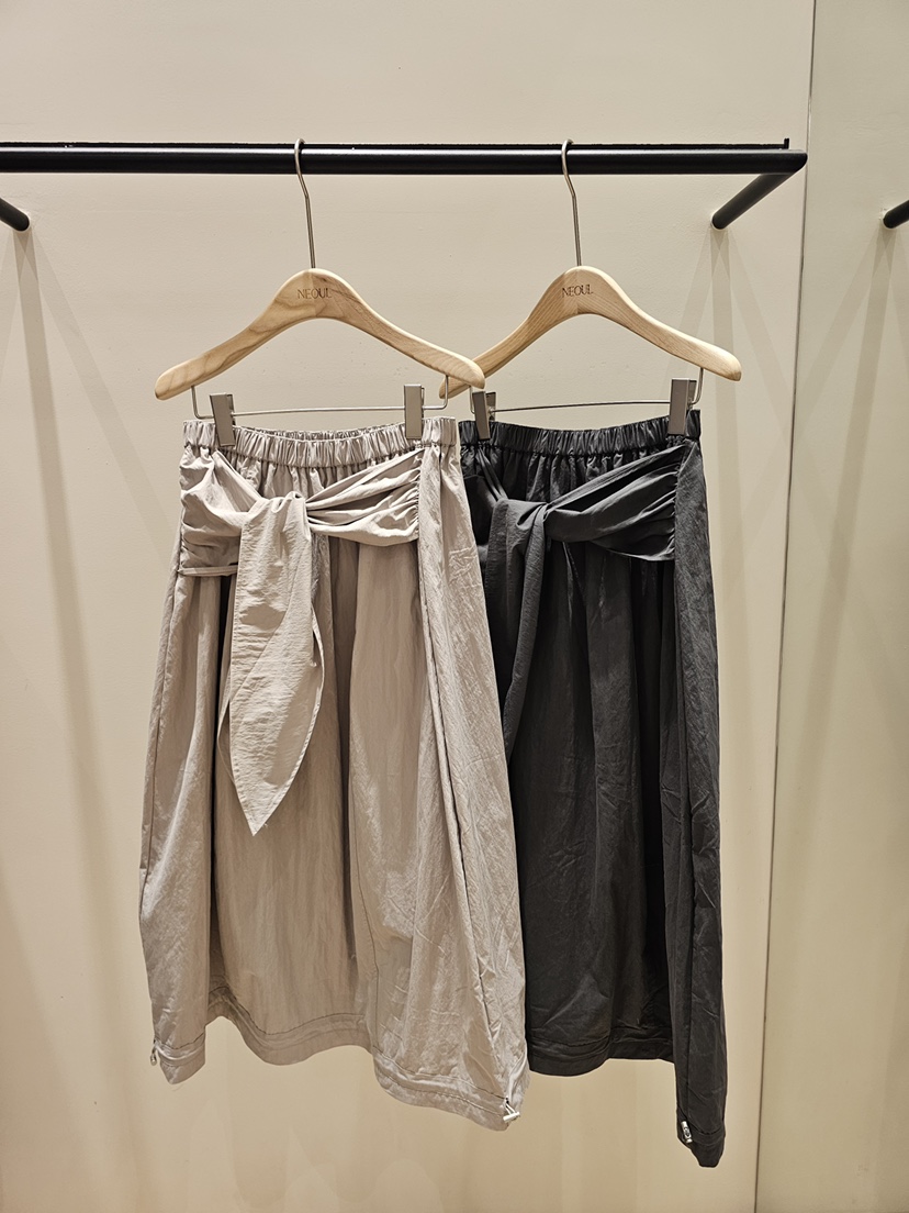 NEOUL韓國直郵女裝新品推薦人氣26夏季真品熱賣半身裙中短裙NEOUL/ahin雙領標簽半身裙/中短裙