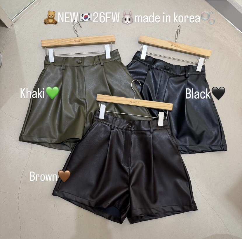 BOUND.A東大門實拍女裝新款熱賣26夏季休閑推薦時尚短褲BOUND.A短褲