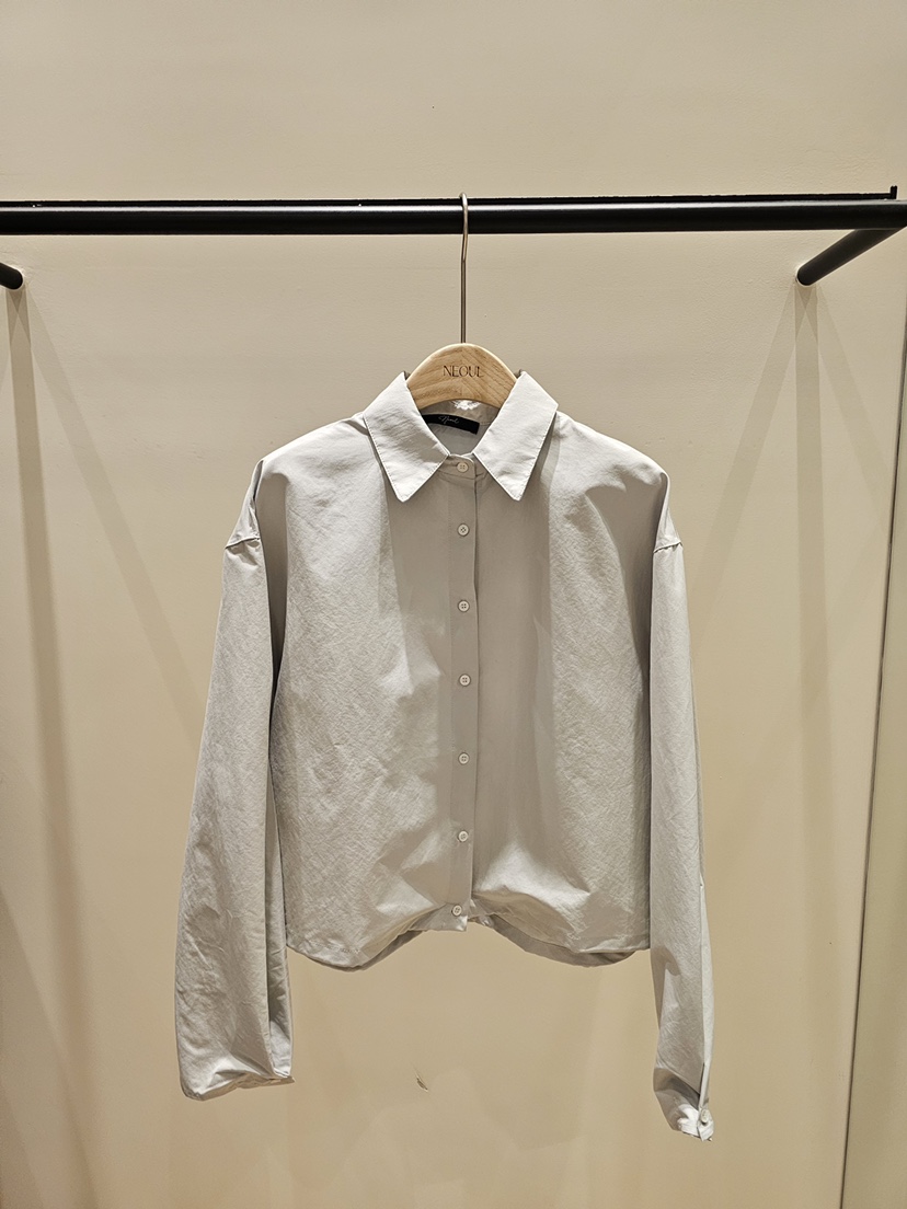 NEOUL東大門代購女裝新款時尚真品休閑26夏季推薦襯衫蕾絲衫NEOUL/ahin雙領標簽襯衫/蕾絲衫圖色2