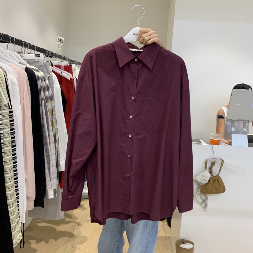 RUMIRU/AWEAR韓國代購女士新品時尚真品襯衫蕾絲衫不含內搭awear/RUMIRU襯衫/蕾絲衫圖色5
