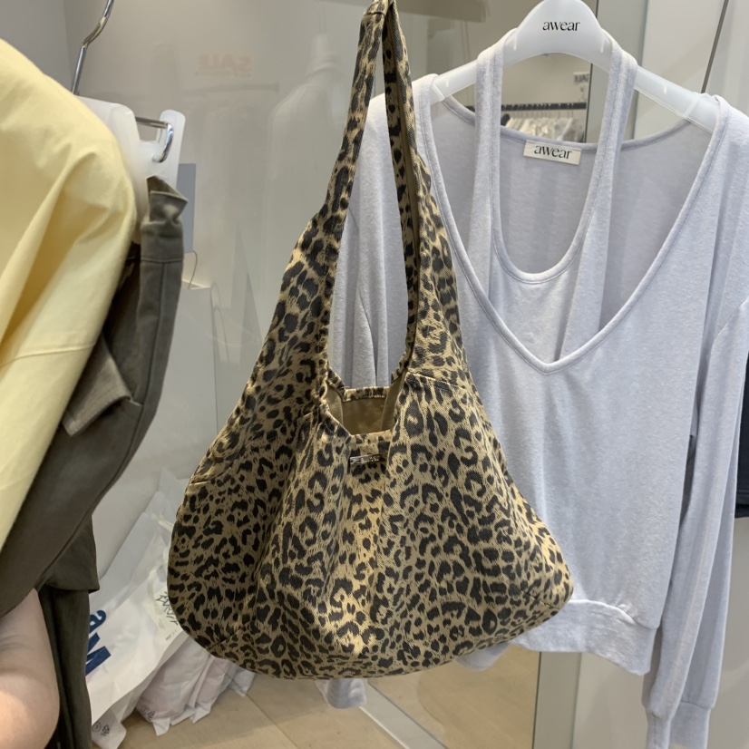 RUMIRU/AWEAR韓國代購女裝新款推薦真品26夏季單肩斜跨包豹紋awear/RUMIRU單肩/斜跨包圖色3