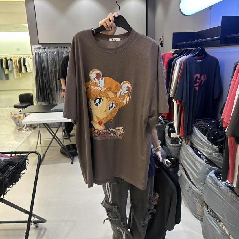 VARY COON韓國直郵女士新款時尚推薦真品人氣26夏季熱賣T恤CidoT恤圖色1