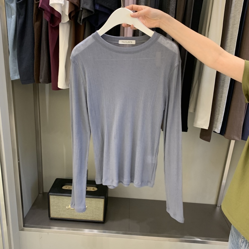 FAVE/FAVOURITE韓國代購女士新品26夏季推薦休閑長袖T恤FAVE/FAVOURITE長袖T恤圖色1