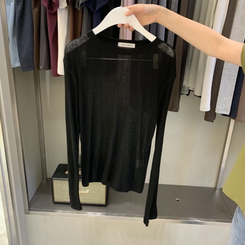 FAVE/FAVOURITE韓國代購女士新品26夏季推薦休閑長袖T恤FAVE/FAVOURITE長袖T恤圖色5