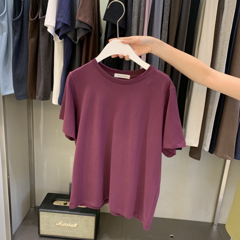 FAVE/FAVOURITE東大門實拍女裝新品時尚真品推薦休閑T恤FAVE/FAVOURITET恤圖色1