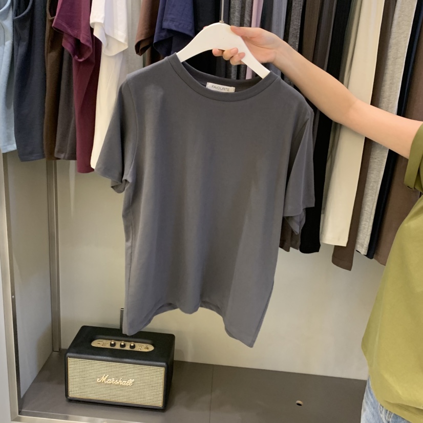 FAVE/FAVOURITE東大門實拍女裝新品時尚真品推薦休閑T恤FAVE/FAVOURITET恤圖色4