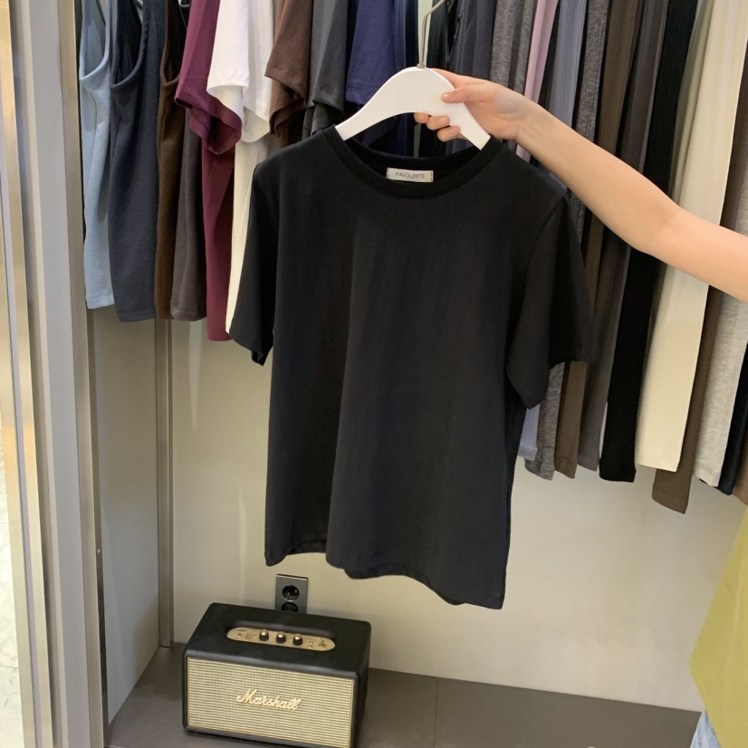 FAVE/FAVOURITE東大門實拍女裝新品時尚真品推薦休閑T恤FAVE/FAVOURITET恤圖色6