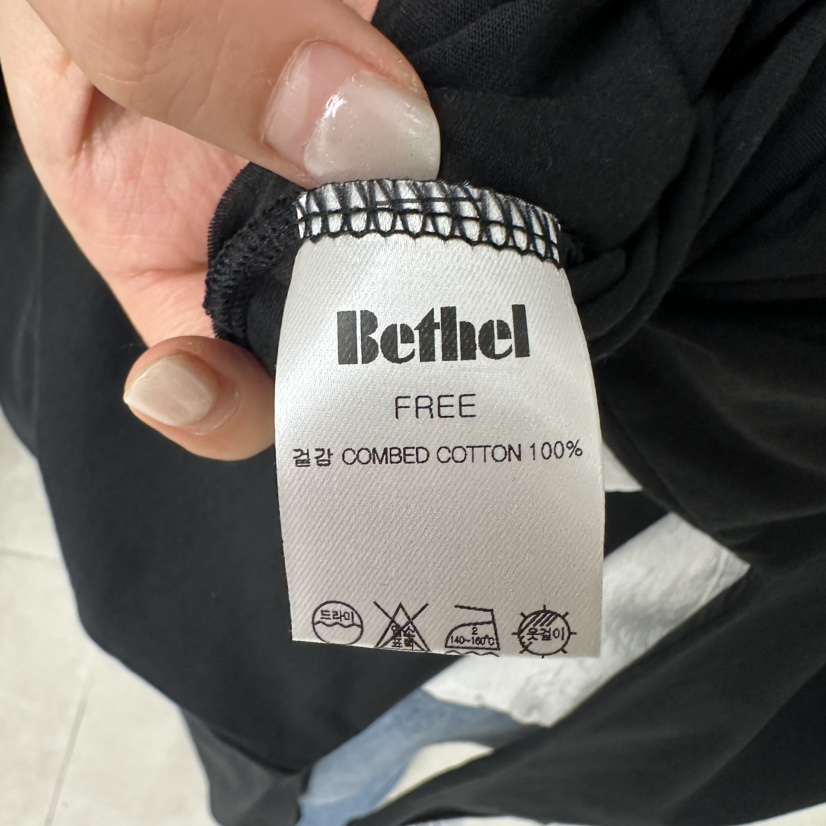 BETHEL東大門代購女士新品熱賣26夏季人氣時尚真品長袖T恤BETHEL長袖T恤