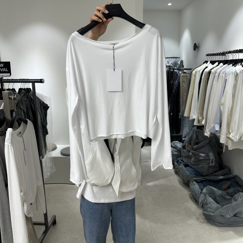 BETHEL東大門代購女士新品熱賣26夏季人氣時尚真品長袖T恤BETHEL長袖T恤圖色1